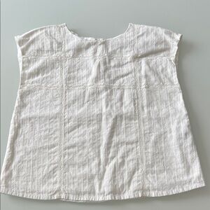 Bonpoint Sleeveless Pristine Blouse Sz 8